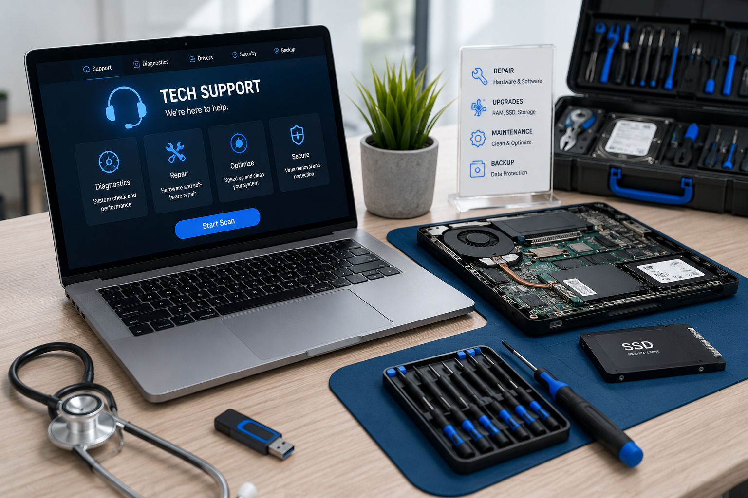 Computer and Laptop Support